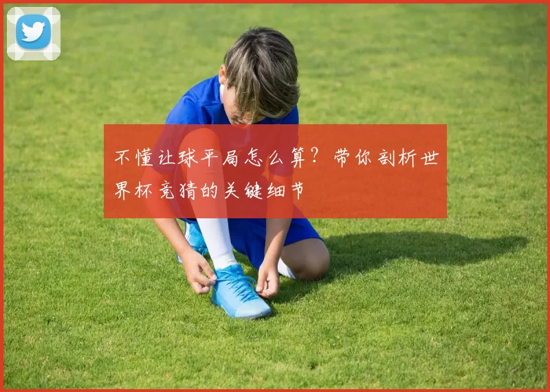 不懂让球平局怎么算？带你剖析世界杯竞猜的关键细节