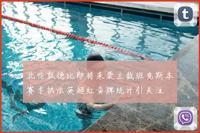 北伦敦德比即将来袭主裁班克斯本赛季执法英超红黄牌统计引关注